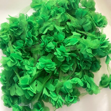 حبل ورد 120 وردة لون أخضر